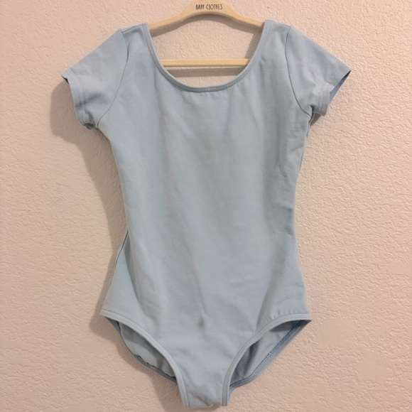 Capezio Light Blue Dance or Ballet Leotard. Girl’s Size M (7-8) - Picture 3 of 10